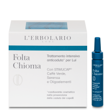 LINEA CAPELLI FOLTA CHIOMA LUI FIALE