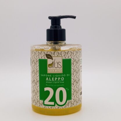SAPONE DI ALEPPO LIQUIDO  20% ML 500