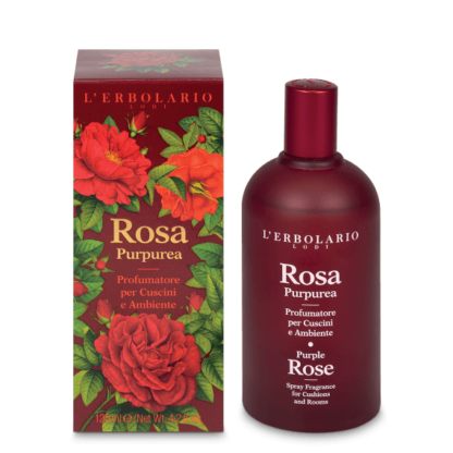 ROSA PURPUREA PROFUMATORE TESSUTI E CUSCINI
