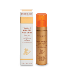 VITAMINA C & ORO  CREMA VISO NUTRIENTE COMPATTANTE