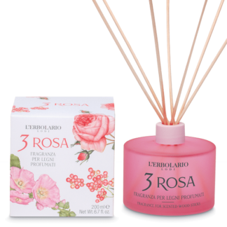 3 ROSA LEGNI PROFUMATI