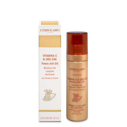 VITAMINA C & ORO MASCHERA
